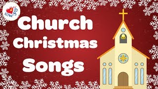 Christmas Songs Hymns and Carols Playlist with Lyrics 1 Hour [upl. by Annaoi]