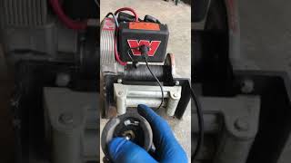 Warn 8274 winch functioning [upl. by Eiclud18]