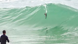 RC Surfer charges Aliso shorebreak RARE sandbar amp more  RAW bonus footage [upl. by Fulmis354]