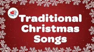 Traditional Christmas Songs Playlist  Classic Carols With Lyrics [upl. by Linehan]