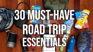 Road Trip Essentials  30 Travel Accessories  Coronavirus Travel Tips [upl. by Gare]