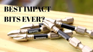 If you use an impact driver you ABSOLUTELY need to try these new Impact Driver Bits Makita XPS Bits [upl. by Eilyab]