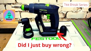 First Impression Festool CXS Drill Driver [upl. by Sucram610]