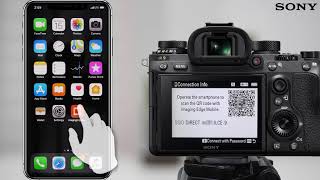 How to make a WiFi connection using QR code For iPhoneiPad Imaging Edge Mobile [upl. by Ardnuas92]