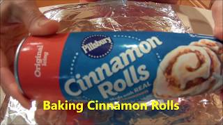 How NOT to Bake Cinnamon Rolls from Pillsbury [upl. by Htezzil]