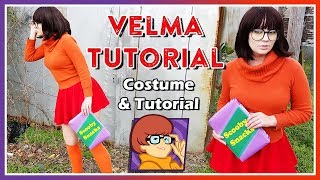 Velma Dinkley ScoobyDoo CosplayCostume  Makeup Tutorial [upl. by Carpio]