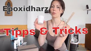 How to Epoxidharz Tutorial  gießen in Holz  Tipps amp Tricks Crystal Epoxy Resin Tutorial [upl. by Nnaesor]