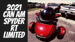 2021 Can Am Spyder RT Limited [upl. by Leirbma853]