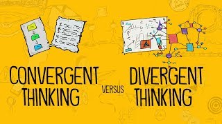 Convergent Thinking Versus Divergent Thinking [upl. by Aldus]