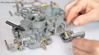 Weber DGAS 38  Part 2 A covering Assembly  Operation  Adjustment [upl. by Cinnamon]