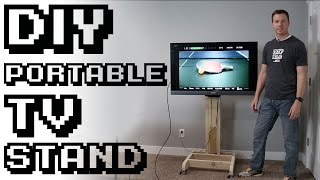 DIY Portable TV Stand [upl. by Aratahs]