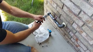 How to connect Weber Genesis II Natural Gas Connection  DrB DIY [upl. by Fishbein]