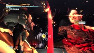 Metal Gear Rising Sam DLC Armstrong Boss Fight HD [upl. by Nanreh]