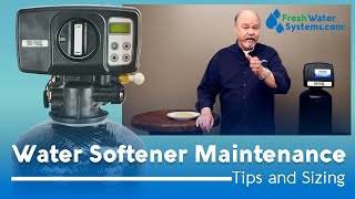 Water Softener Maintenance 101 [upl. by Bentlee]