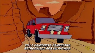 Los Simpson  Cañonero Subtitulada [upl. by Assirialc]