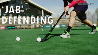 Jab Defending Hertzberger TV Field Hockey Tutorial [upl. by Hubing425]