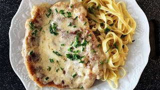 TUTO ESCALOPE PANÉE à la Crème [upl. by Esau656]