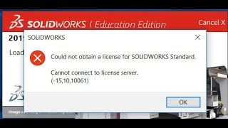 How to fix Solidworks installation error  Cannot connect to Licence server [upl. by Edra979]