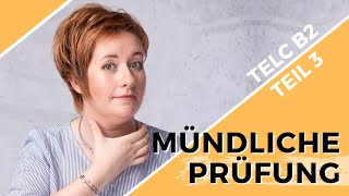 Mündliche Prüfung telc B2  Teil 3  Problemlösung [upl. by Aicak]