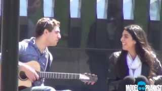 Serenading Rutgers Girls Part 6  Zalman Krause [upl. by Eelidnarb332]