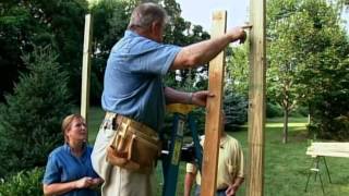 How to Build a Wood Arbor for Garden or Yard [upl. by Sivet677]