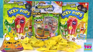 Grossery Gang Palooza Icky Pops amp Moldy Chips Opening  PSToyReviews [upl. by Krenek736]