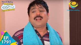 Taarak Mehta Ka Ooltah Chashmah  Episode 1791  Full Episode [upl. by Nlyak]