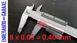 How to read the caliper Vernier scale easily [upl. by Rossie]