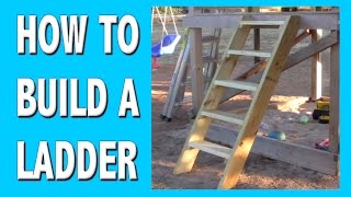 HOW TO BUILD A LADDER [upl. by Vano]