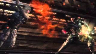 Metal Gear Rising Revengeance  Jetstream Sam First Boss Fight [upl. by Prosper]