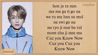 NCT U  Know Now Easy Lyrics [upl. by Parthinia]