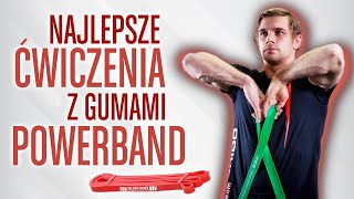 10 minutowy Trening z Gumami Treningowymi DBX BUSHIDIO  gumy oporowe do ćwiczeń Power Band [upl. by Pinkerton787]