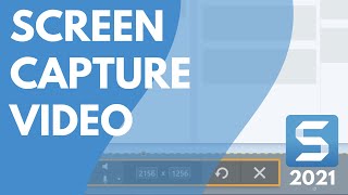 How to Screen Capture Video Snagit 2021 [upl. by Nillek]