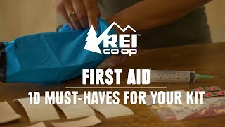 10 MustHaves for Your Hiking FirstAid Kit  REI [upl. by Lenoyl]