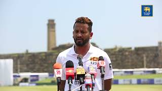 Dimuth Karunaratne previews 1st Test against Ireland [upl. by Aniehs]