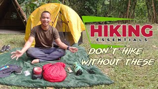 HIKING ESSENTIALS  What to Bring When Hiking [upl. by Sommer]