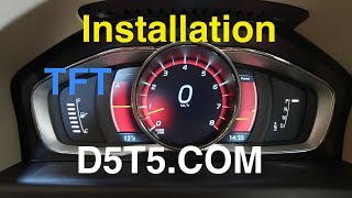 TFT Retrofit Installation Step by Step on P3 Volvo Do it [upl. by Jenine]