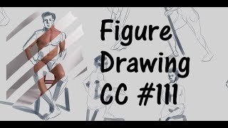 Figure Drawing Practice  Croquis Cafe 111 [upl. by Eednac]