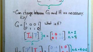 Linear Codes Introduction [upl. by Corbin]