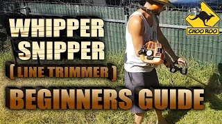 How to use a WHIPPER SNIPPER beginners guide [upl. by Beller]