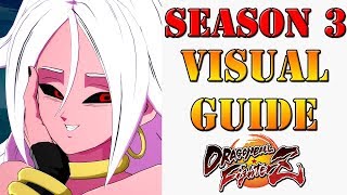 Dragon Ball FighterZ  Visual Guide to the big changes in Season 3 DBFZ [upl. by Bullard861]