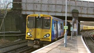 Half an Hour at 216  Birkenhead North Station 1022017  Class 507 508 terminus [upl. by Xenophon]