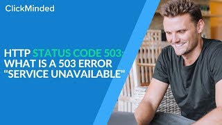 HTTP Status Code 503 What Is a 503 Error quotService Unavailablequot Response Code [upl. by Winikka]