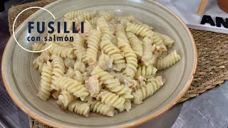 Fusilli con Salmón Monasterio Santo Espíritu Gilet Valencia [upl. by Mayfield]