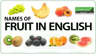 Fruit in English  Learn English Vocabulary about Fruit with Pictures [upl. by Karolyn]