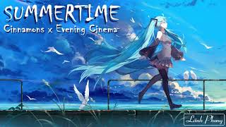 KARAOKE SUMMERTIME  Cinnamons x Evening Cinema [upl. by Roye]