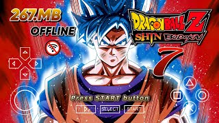 DRAGON BALL Z SHIN BUDOKAI 7 PPSSPP ISO MOD for Dragon Ball Z Shin Budokai 2  Game DBZ PSP Gameplay [upl. by Ivers]