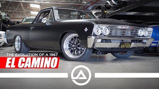 Fully Built Caged ‘67 El Camino  20 years in the Making [upl. by Enelav]