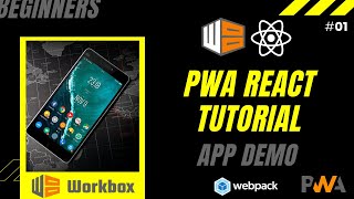 React PWA With Webpack And Workbox  Preaching  Progressive Web App  Workbox Webpack Plugin [upl. by Ado38]