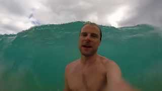 Unexpected wave at Big Beach Maui [upl. by Ahseek]